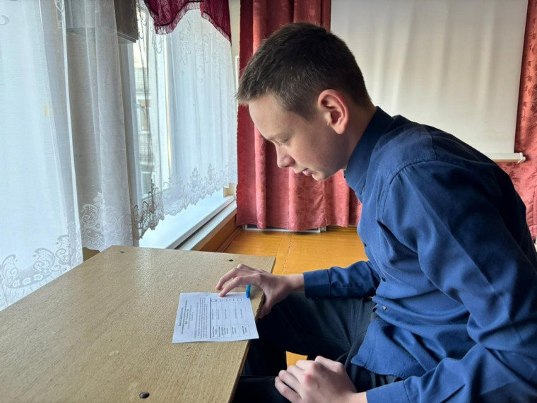 Выборы председателя совета обучающихся.